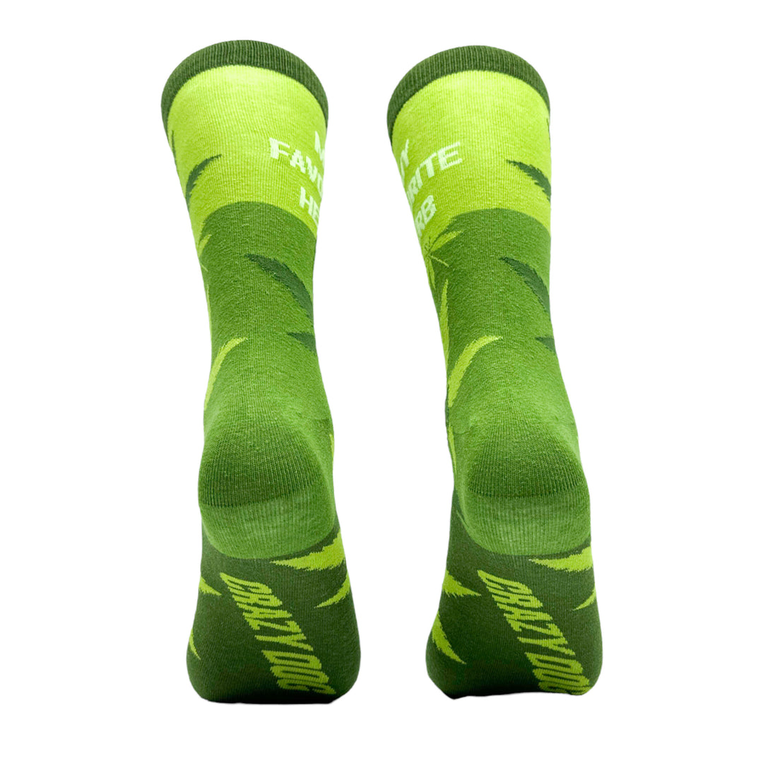 Men's My Favorite Herb Socks