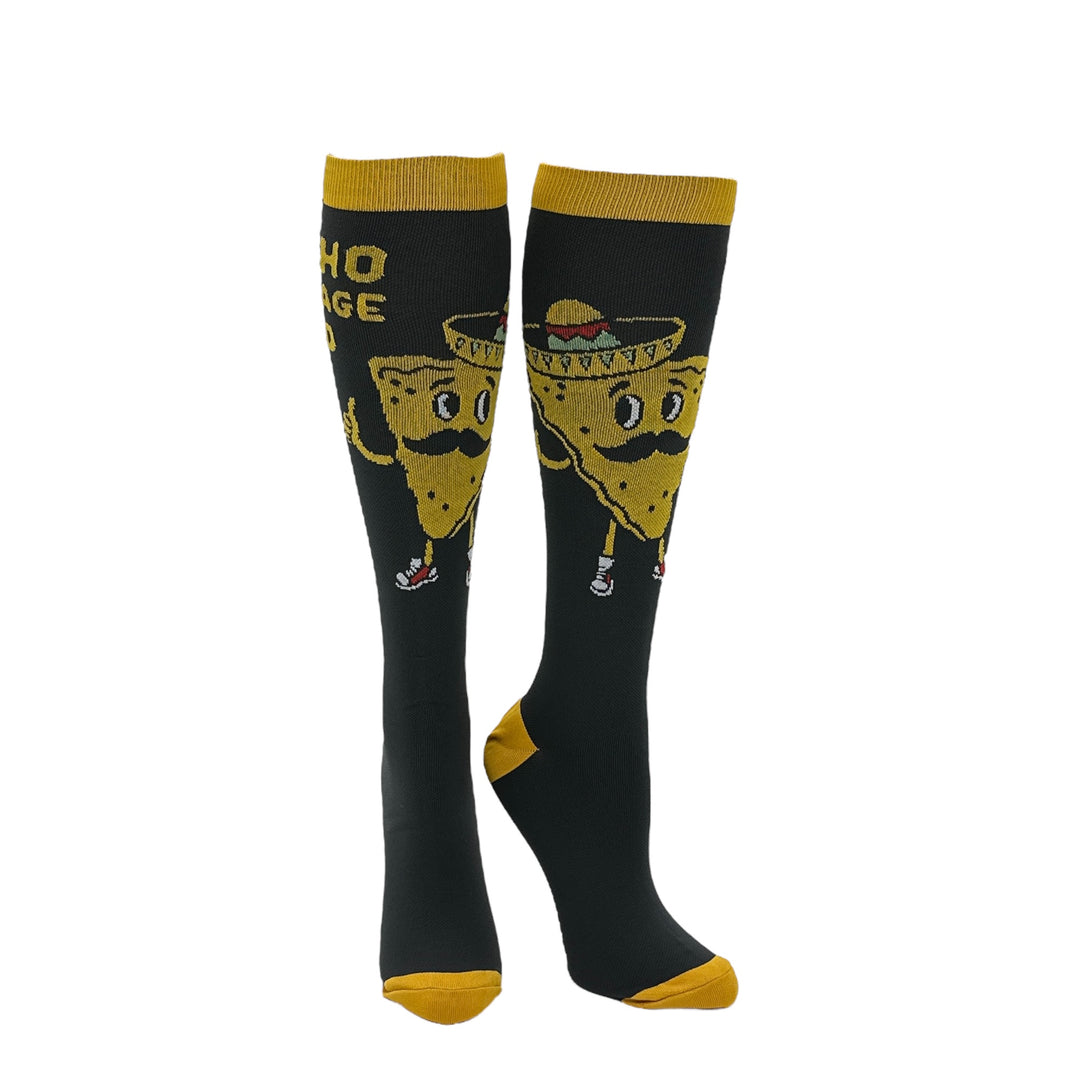 Nacho Average Dad Compression Socks