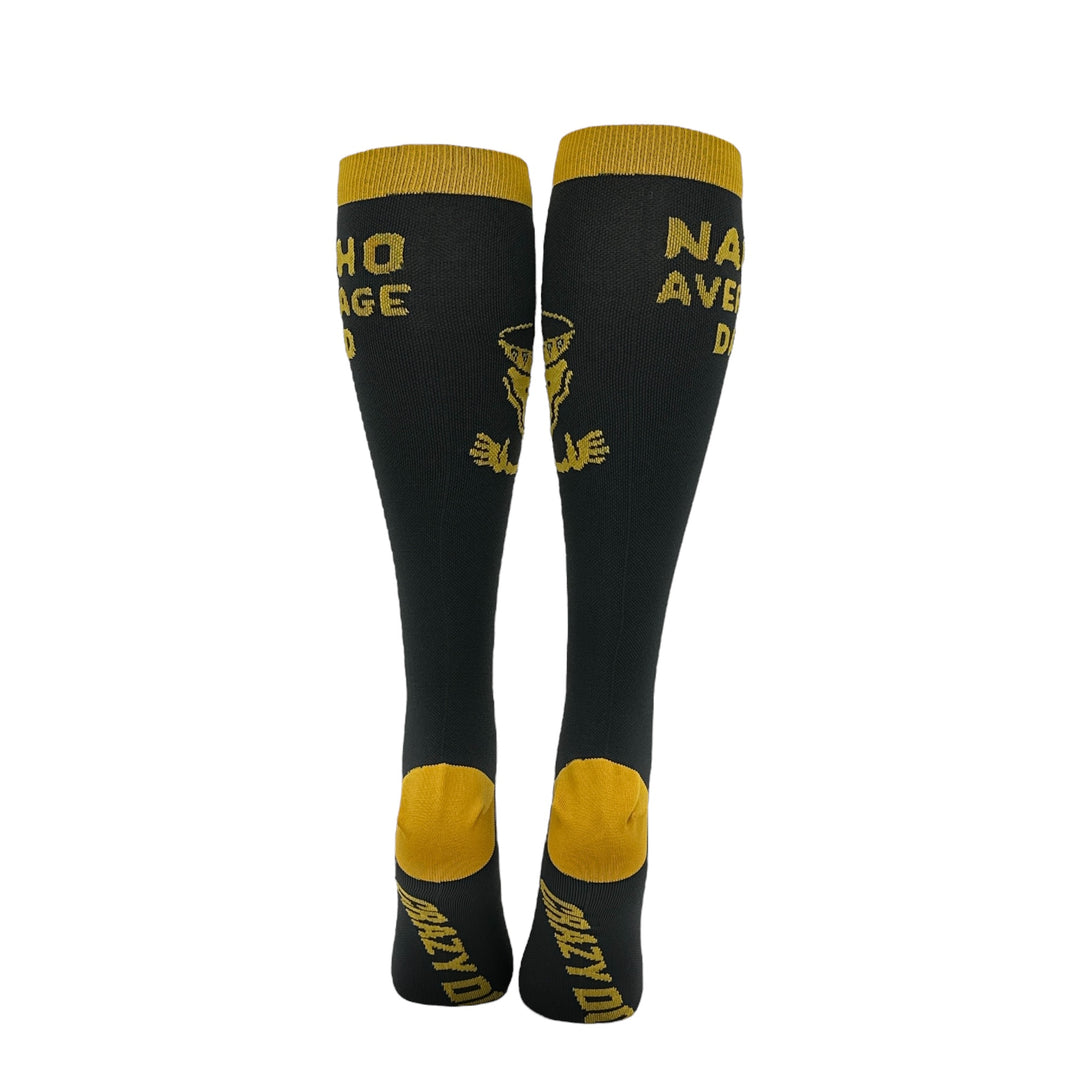 Nacho Average Dad Compression Socks