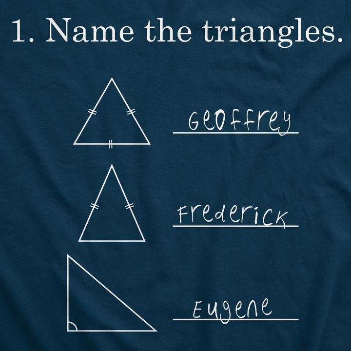 Name The Triangles Women's T Shirt