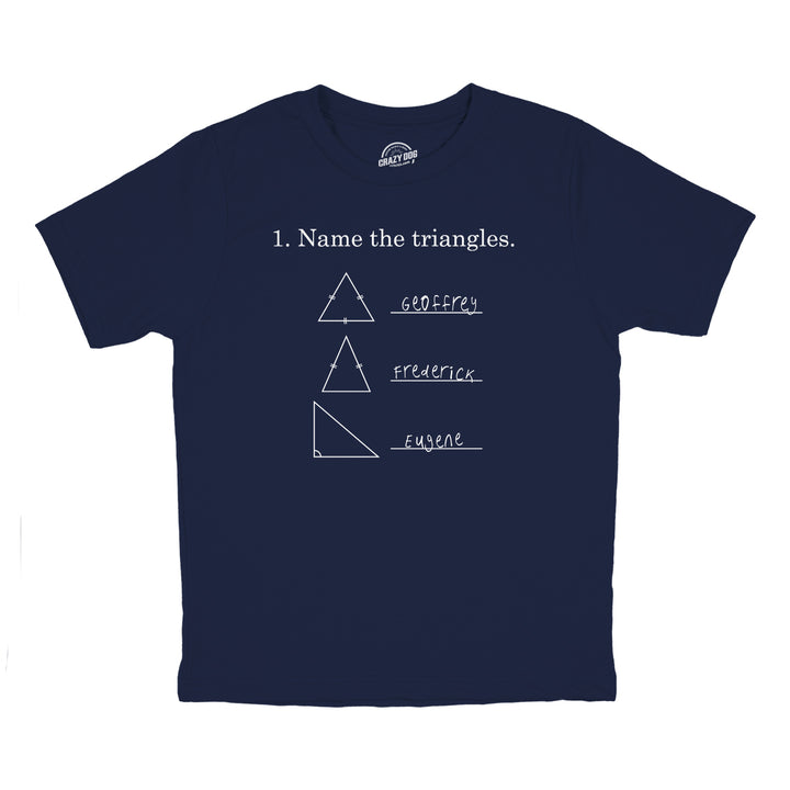 Name The Triangles Youth T Shirt