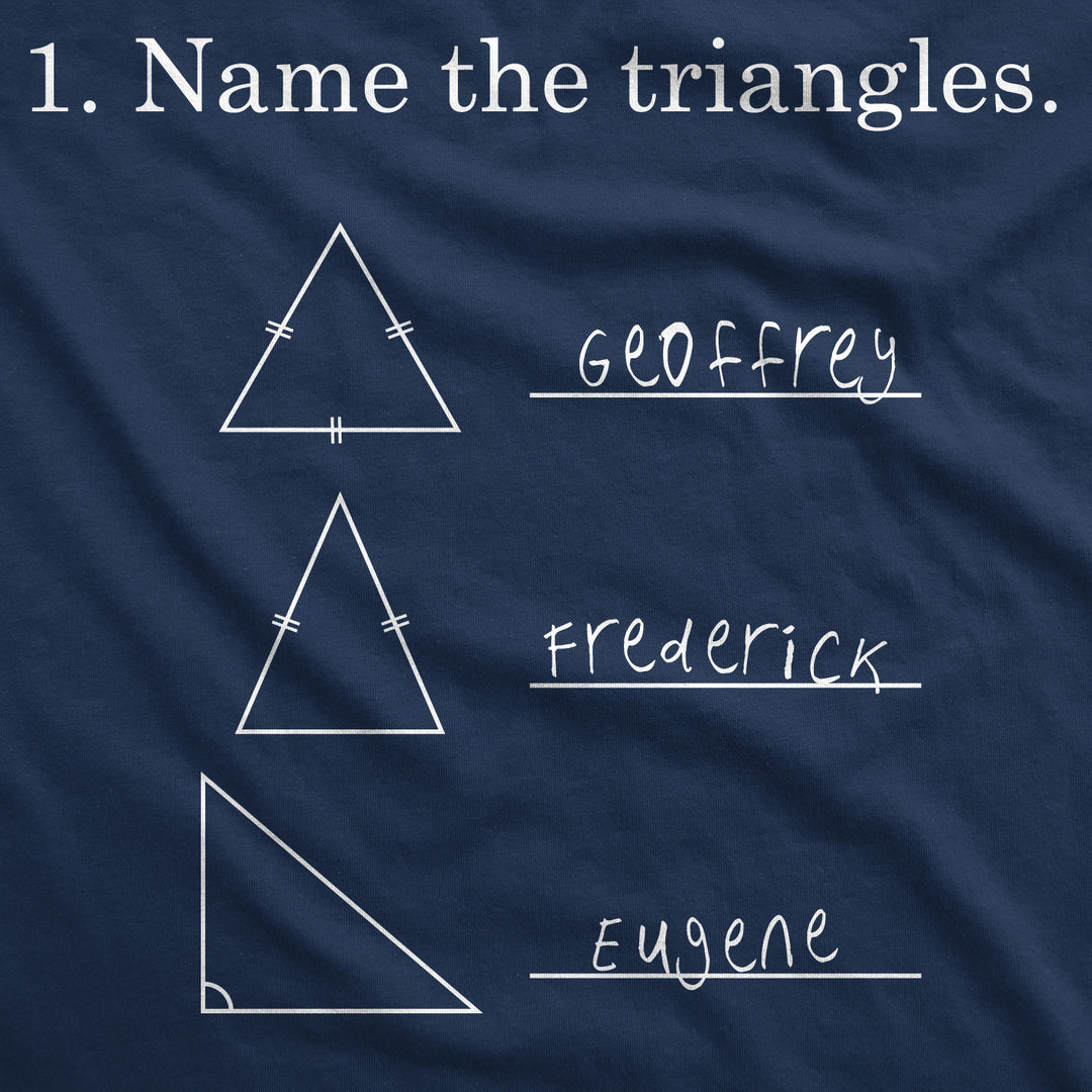 Name The Triangles Women's T Shirt