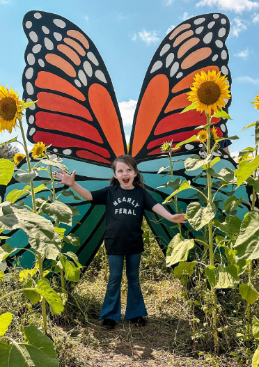 Nearly Feral Toddler T Shirt