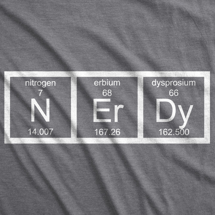 Nerdy Periodic Table Women's T Shirt