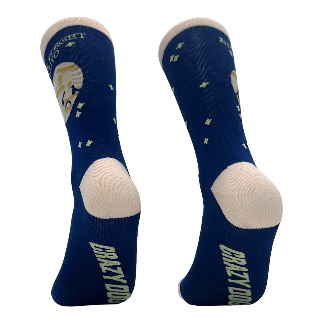 Women's Never Forget Pluto Socks