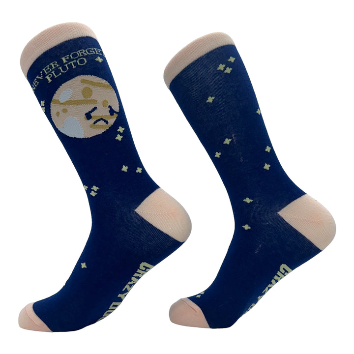 Women's Never Forget Pluto Socks