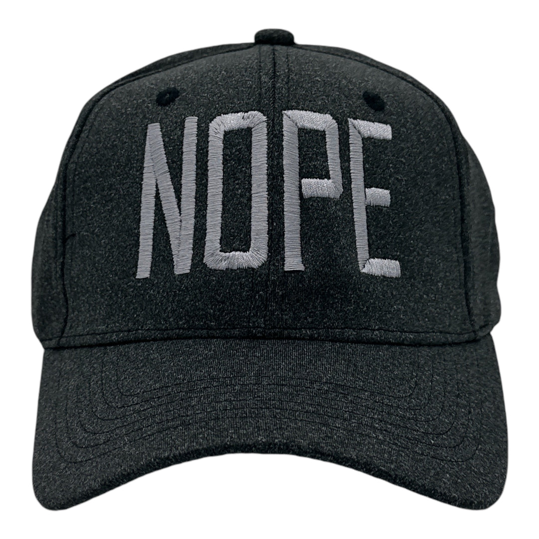 Funny Black - Nope Nope Nerdy sarcastic Tee