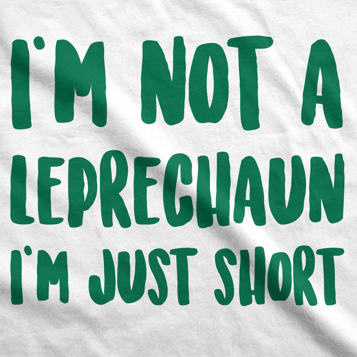 Not a Leprechaun Just Short Men's T Shirt