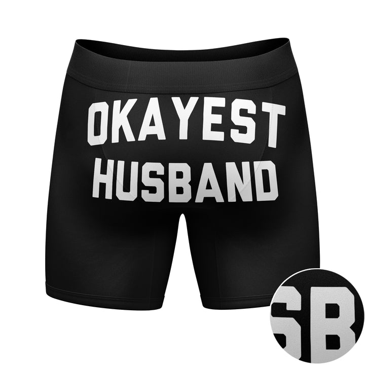 Okayest Husband Boxer Briefs