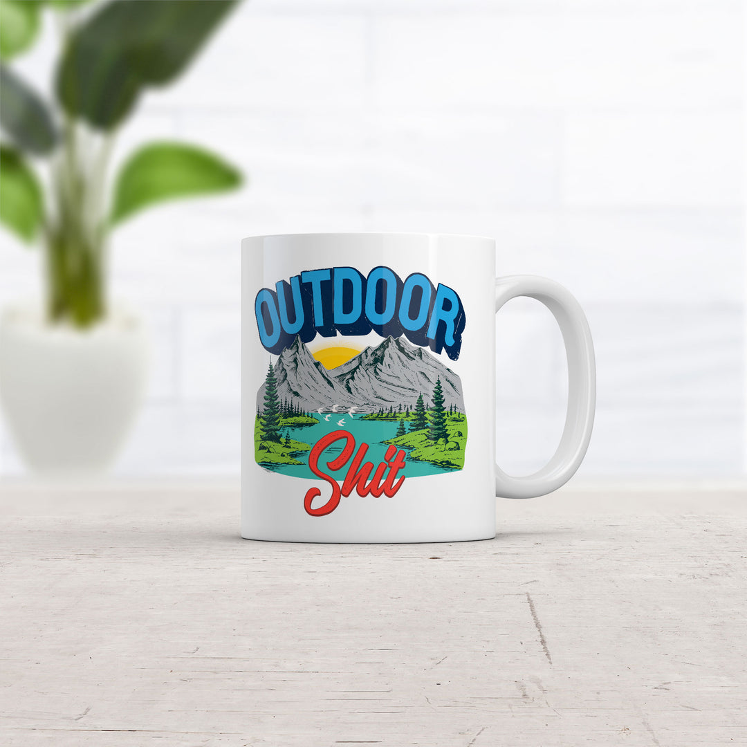 Outdoor Shit Mug