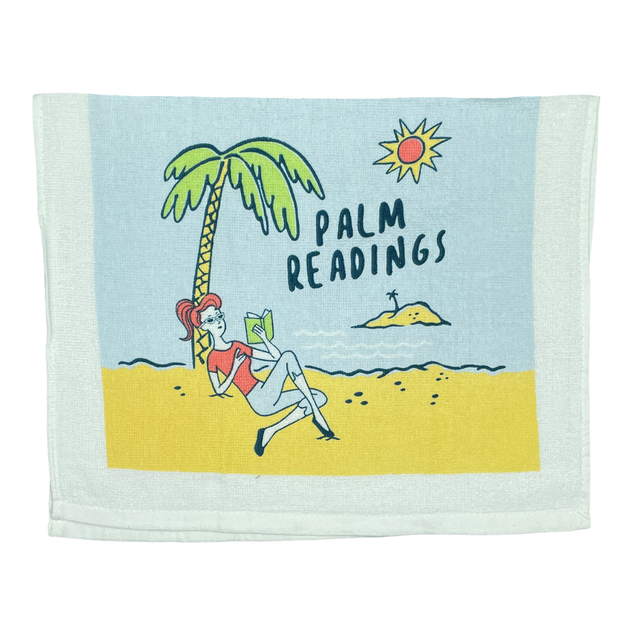 Funny Palm Readings Palm Readings Tea Towel Nerdy Vacation Tee