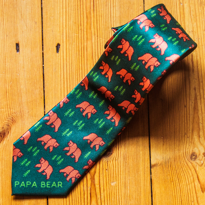 Papa Bear Neck Tie Tie