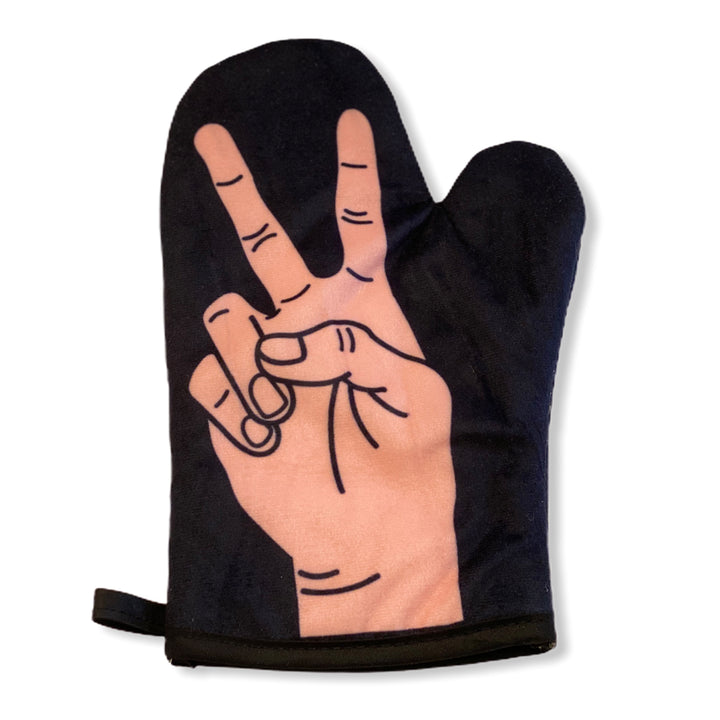 Peace Sign Oven Mitt Bakeware