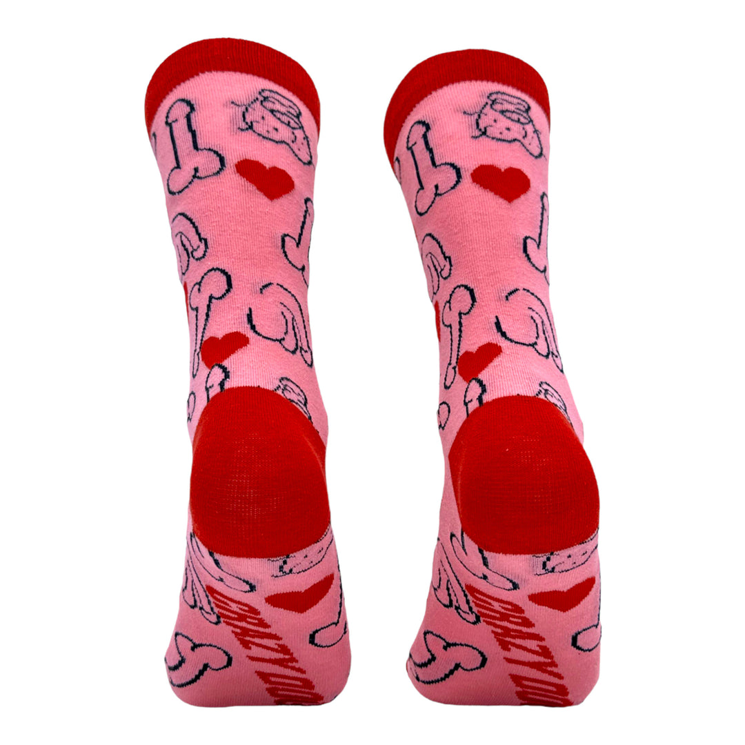 Women's Penises And Hearts Socks