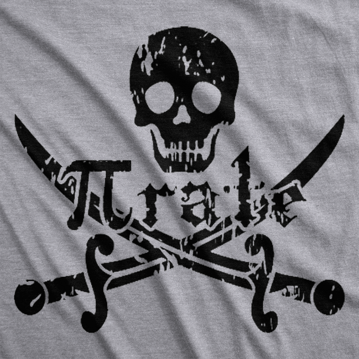 Pirate Skull And Crossbones Men's T Shirt