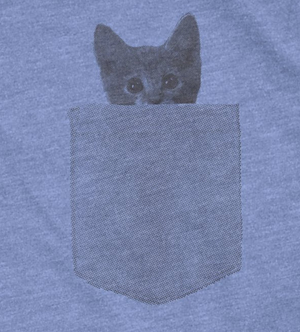 Pocket Cat Men's T Shirt