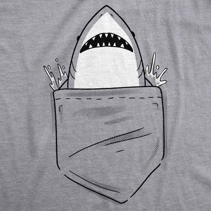 Pocket Shark Men's T Shirt