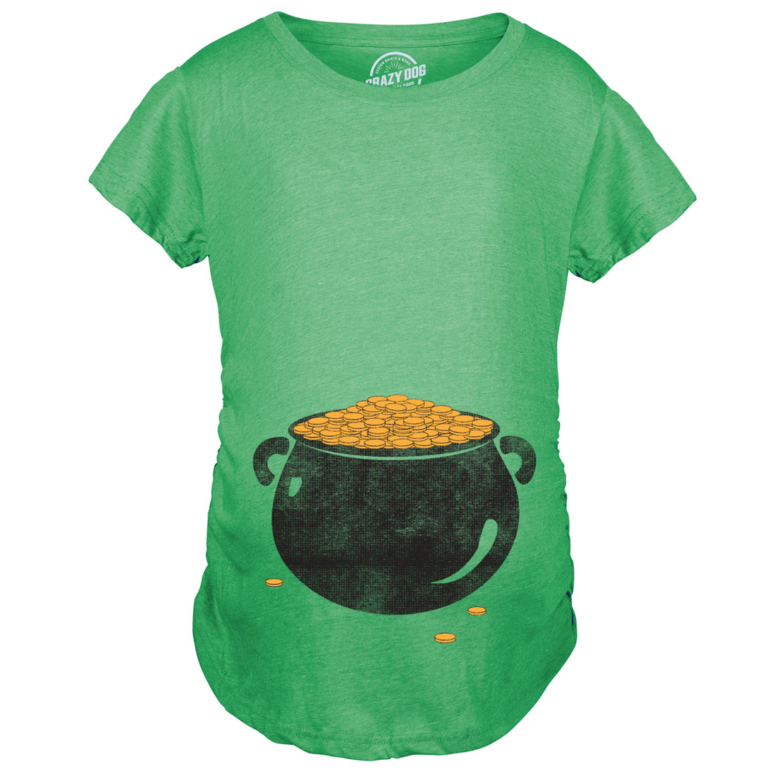 Pot of Gold Maternity T Shirt