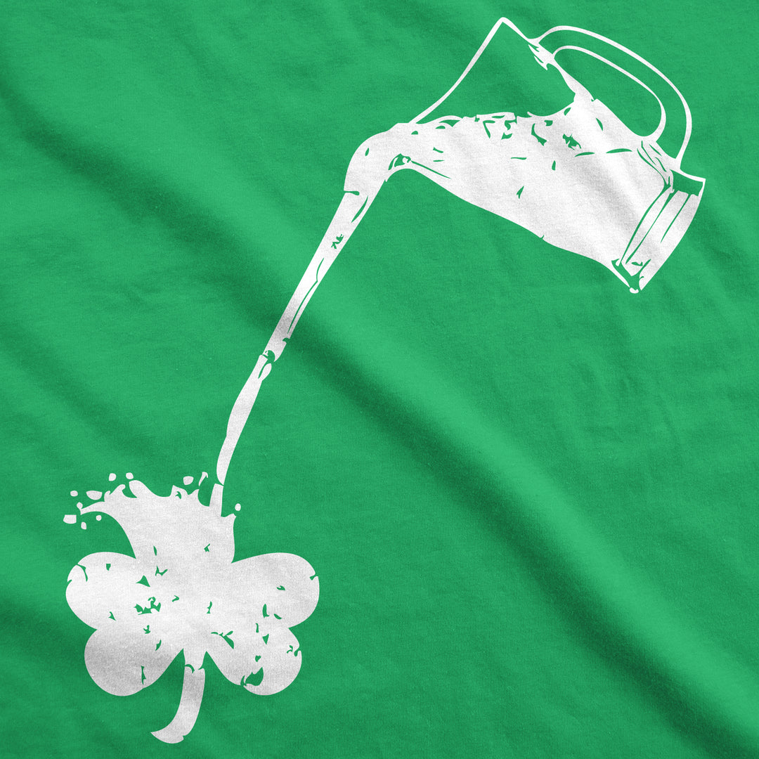 Pouring Shamrock Women's T Shirt