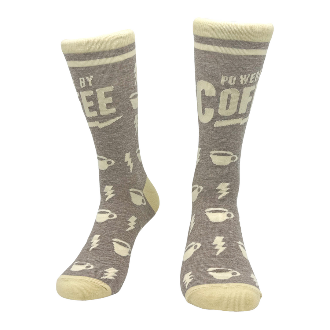 Men's Powered By Coffee Socks