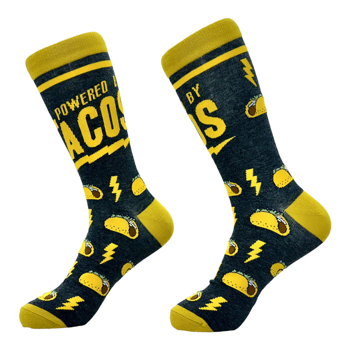 Men's Powered By Tacos Socks