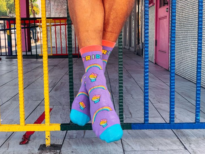 Womens Gay Pride Socks