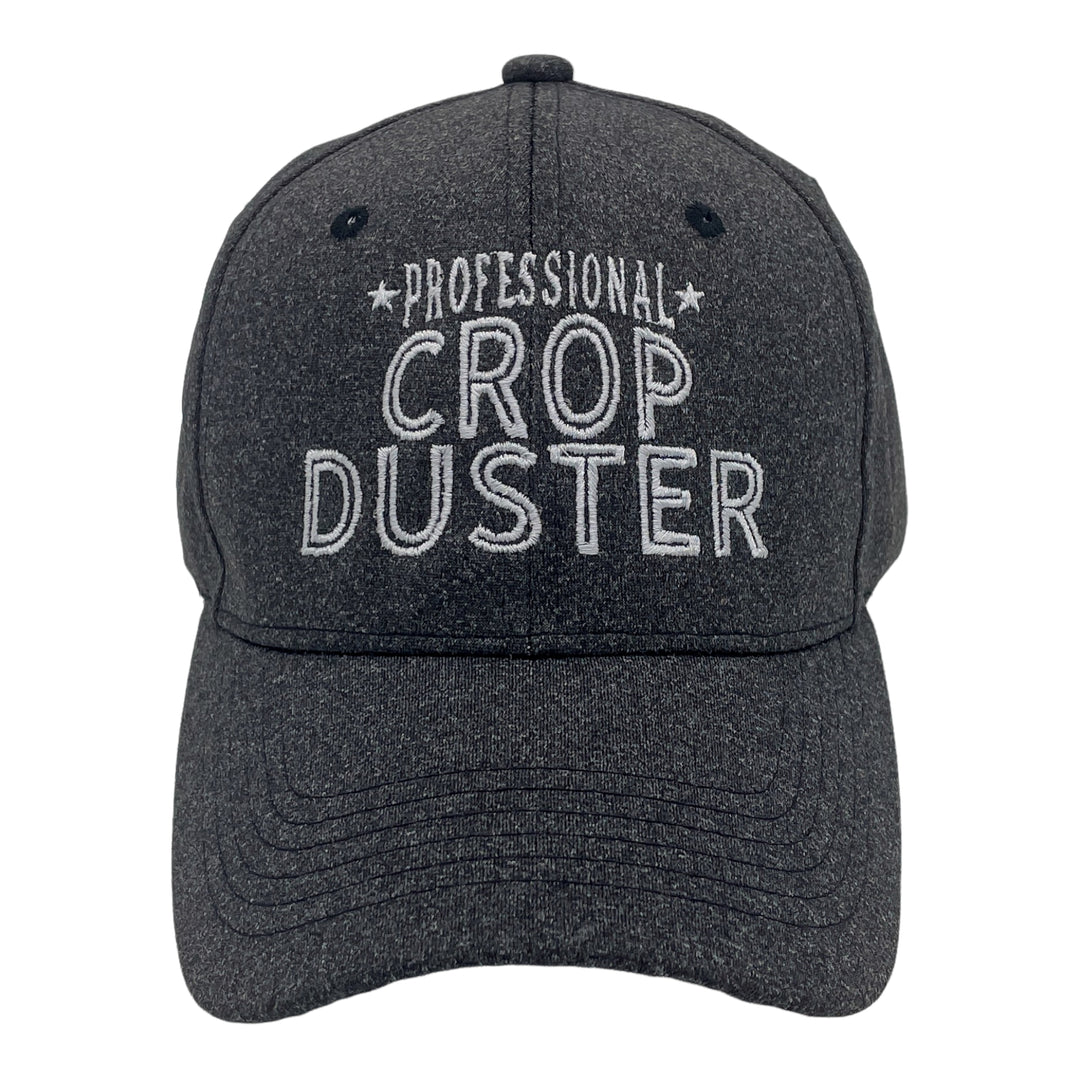 Funny Black - Crop Duster Professional Crop Duster Nerdy Sarcastic Toilet Tee