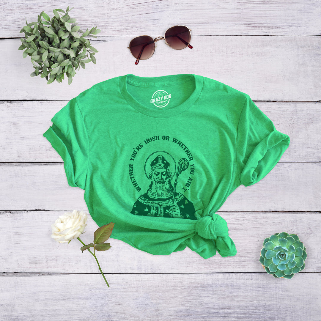 Let's All Raise A Glass To Our Patron Saint Women's T Shirt