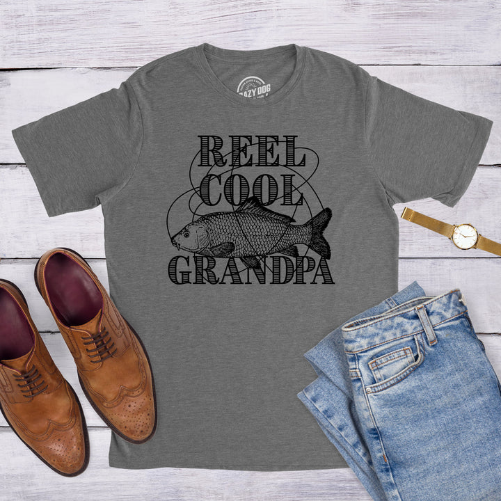 Reel Cool Grandpa Men's T Shirt