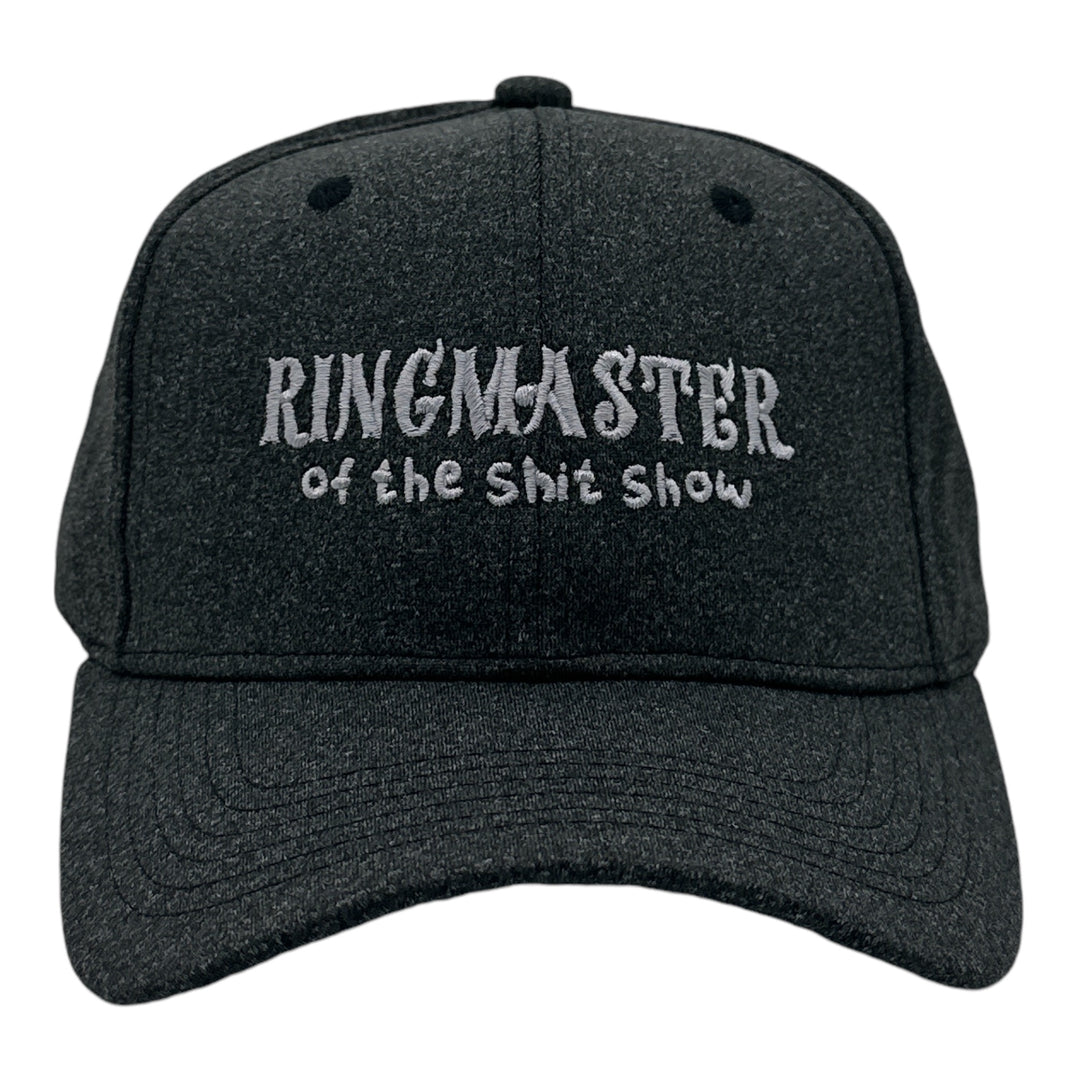 Funny Black - Ringmaster Of The Shit Show Ringmaster Of The Shit Show Nerdy sarcastic Tee