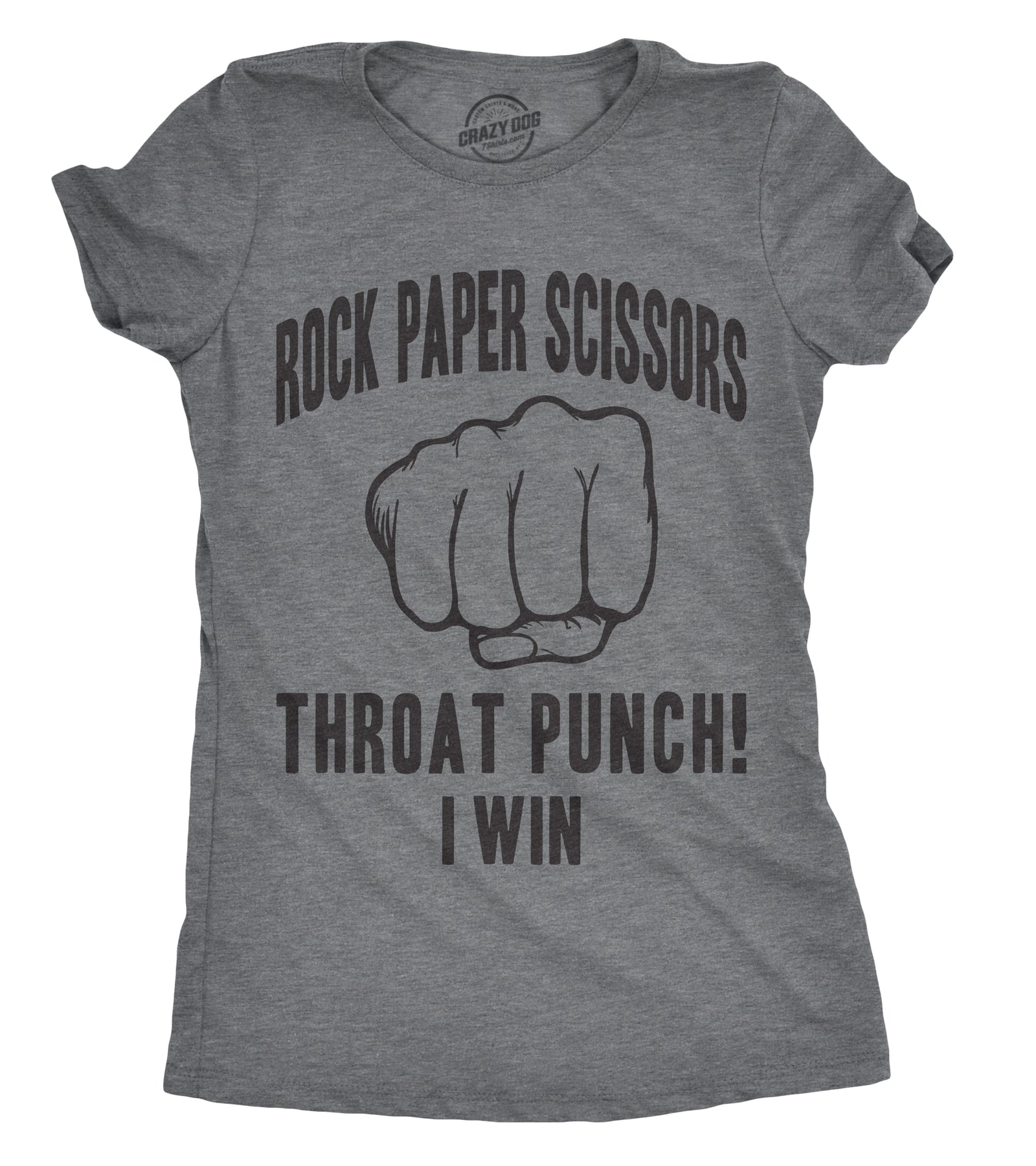 Wholesale Mens Rock Paper Scissors Throat Punch Socks Funny Sock
