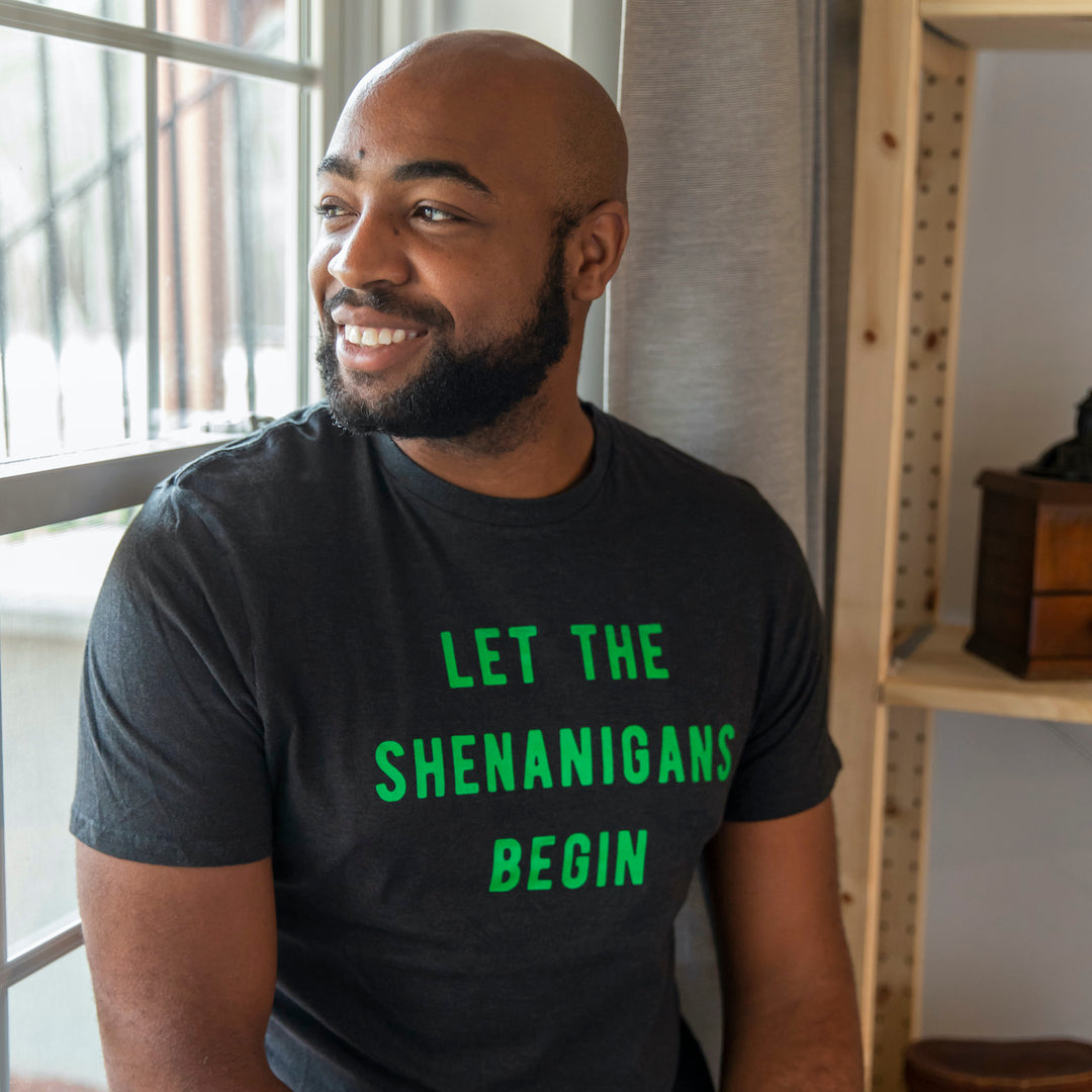 Let The Shenanigans Begin Men's T Shirt