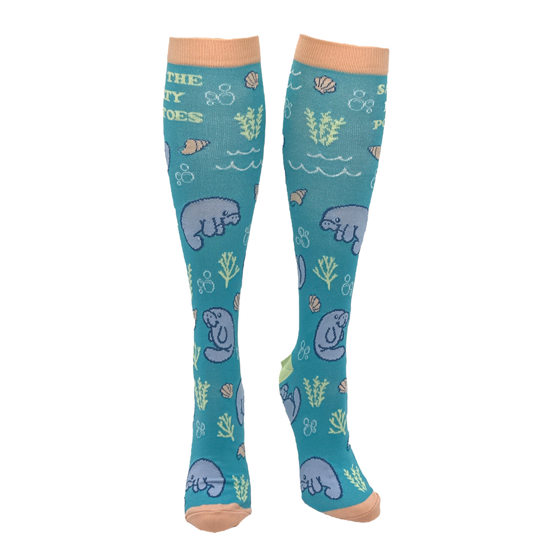 Save The Floaty Potatoes Compression Socks