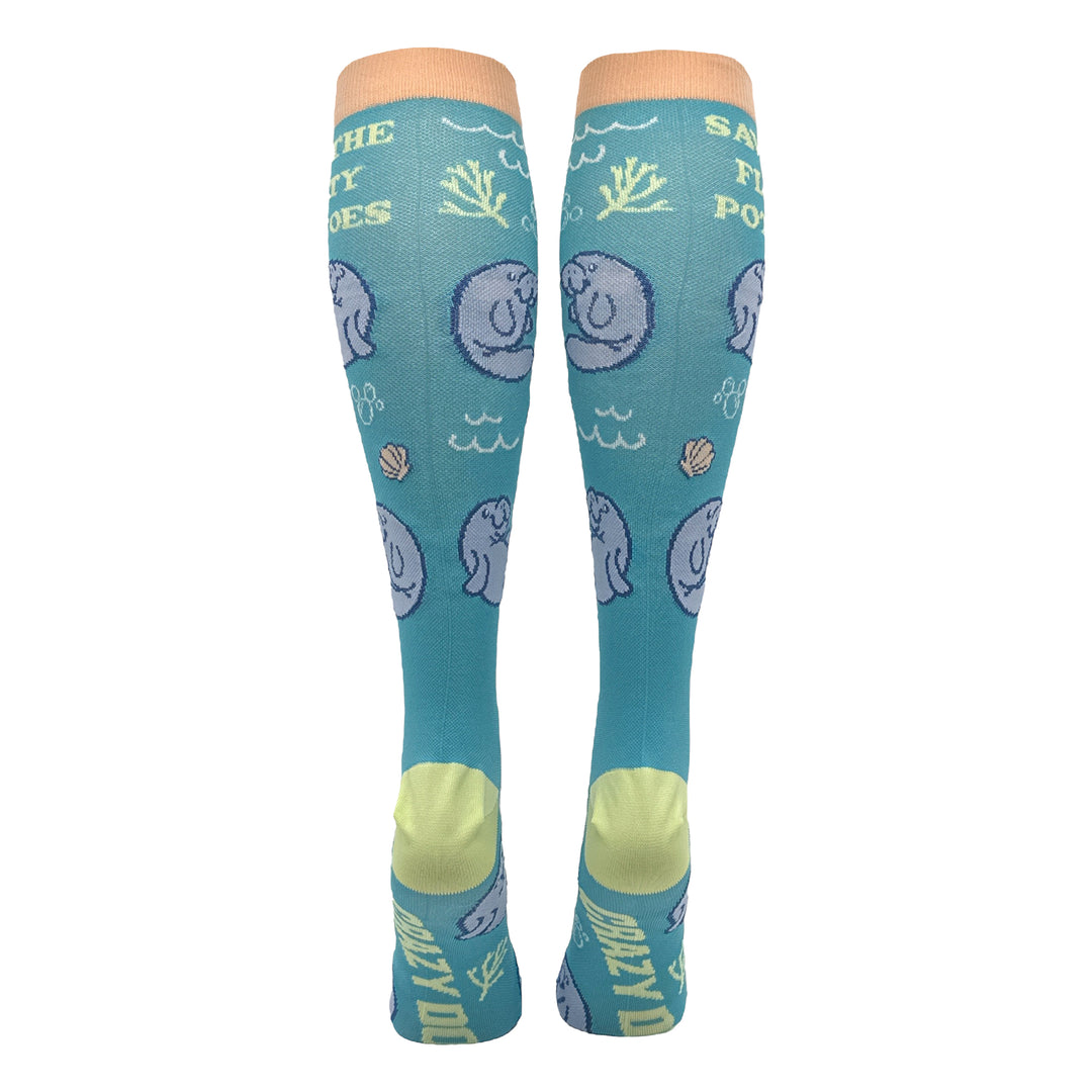 Save The Floaty Potatoes Compression Socks