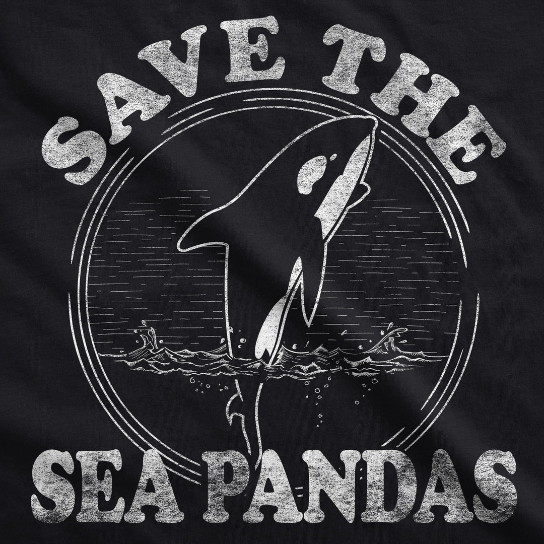 Save The Sea Pandas Men's T Shirt