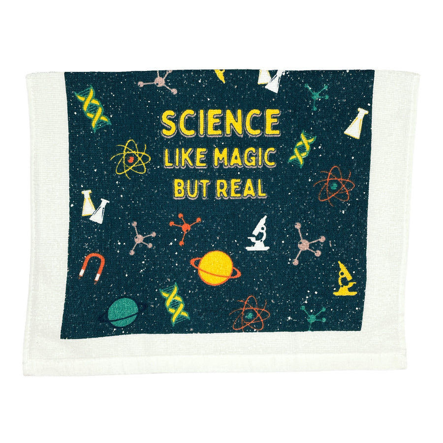 Funny Science Like Magic Science Like Magic But Real Tea Towel Nerdy Science Tee