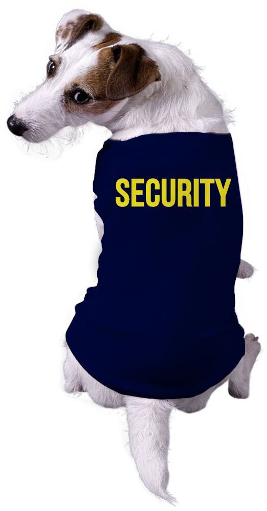 Funny Navy Security Dog Shirt Nerdy Dog Sarcastic Tee