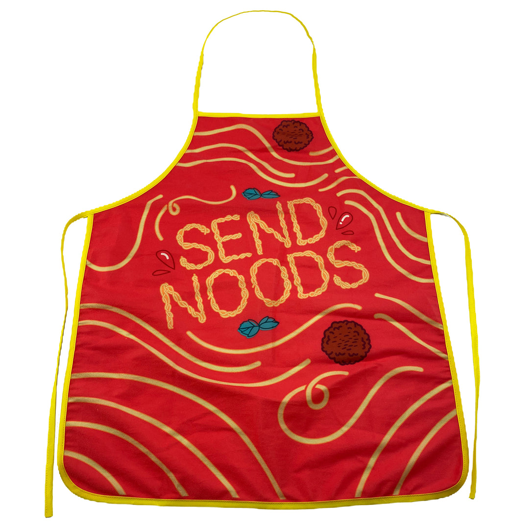 Funny Red Send Noods Italian Spaghetti Nerdy Food Sex Tee