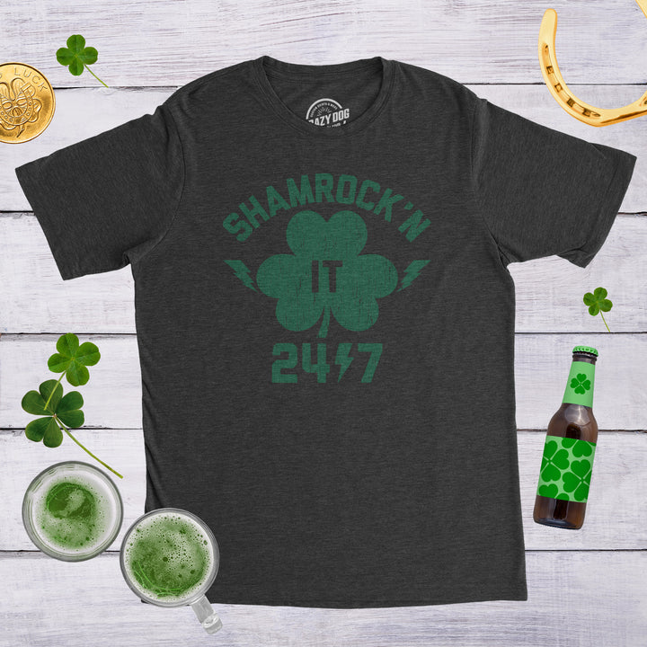 Shamrock'n It 24/7 Men's T Shirt