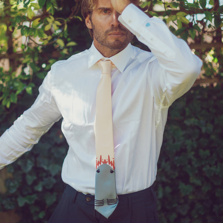 Shark Attack Neck Tie Tie