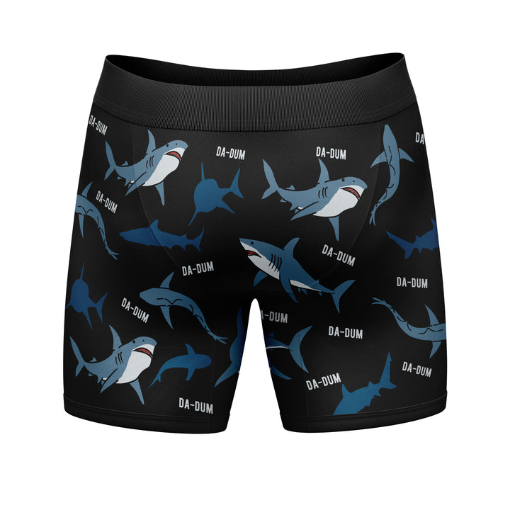 Sharks Da Dum Boxer Briefs