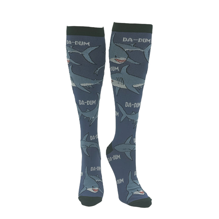 Shark Da Dum Compression Socks