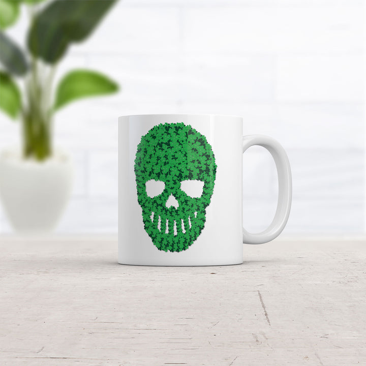 Skull Of Clovers Mug