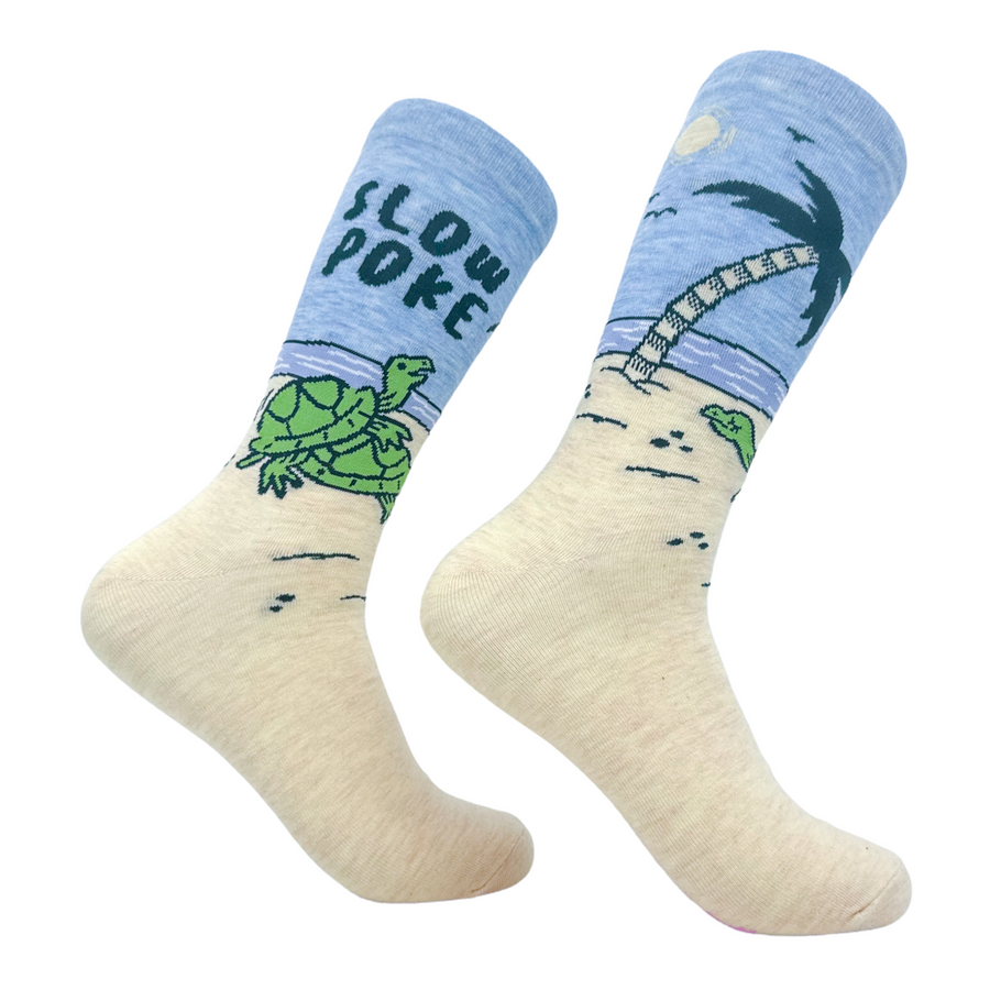 Funny Multi - POKE Men's Slow Poke Sock Nerdy sex Animal Tee