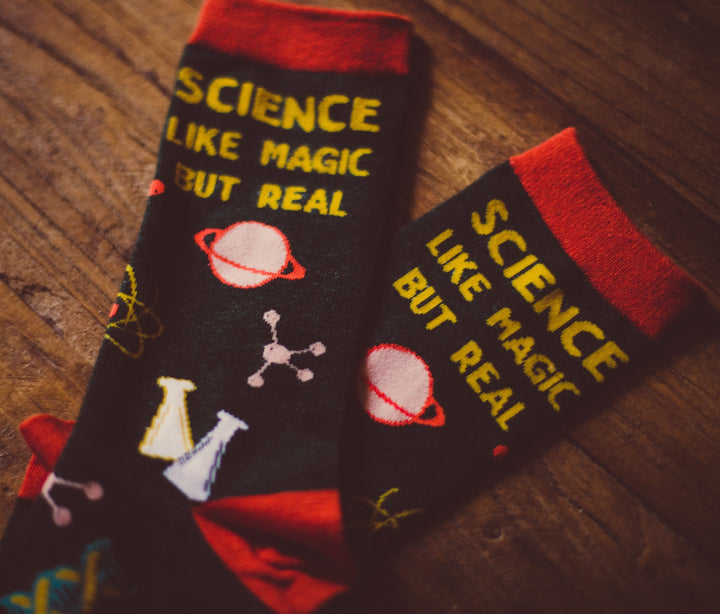 Men's Science Like Magic But Real Socks