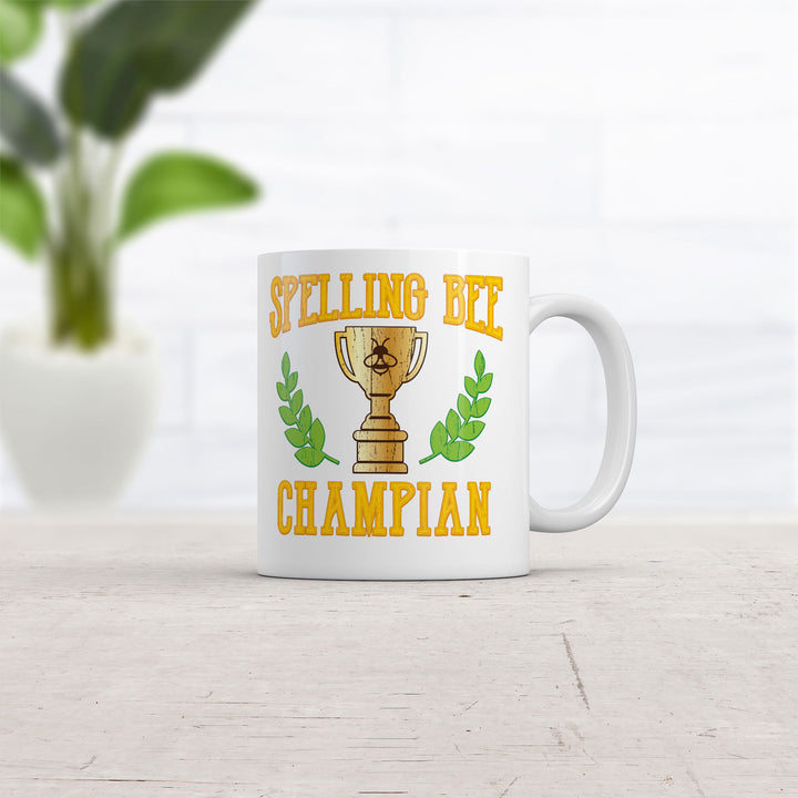 Spelling Bee Champian Mug