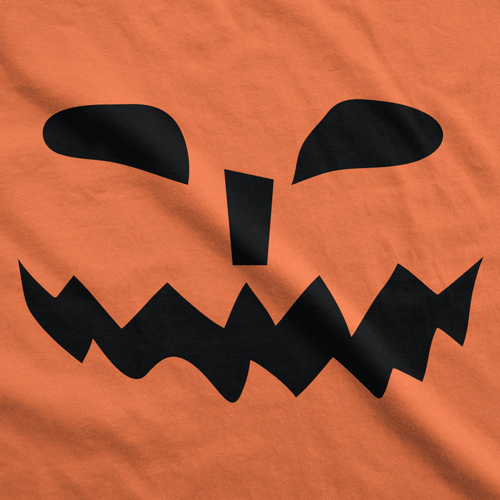 Spikey Teeth Pumpkin Face Men's T Shirt