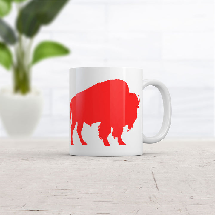 Standing Buffalo Mug