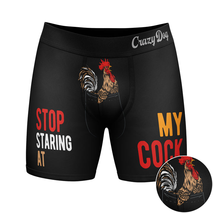 Stop Staring At My Cock Boxer Briefs