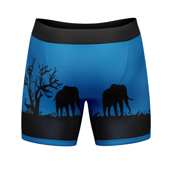 Stop Staring At My Elephant Boxer Briefs